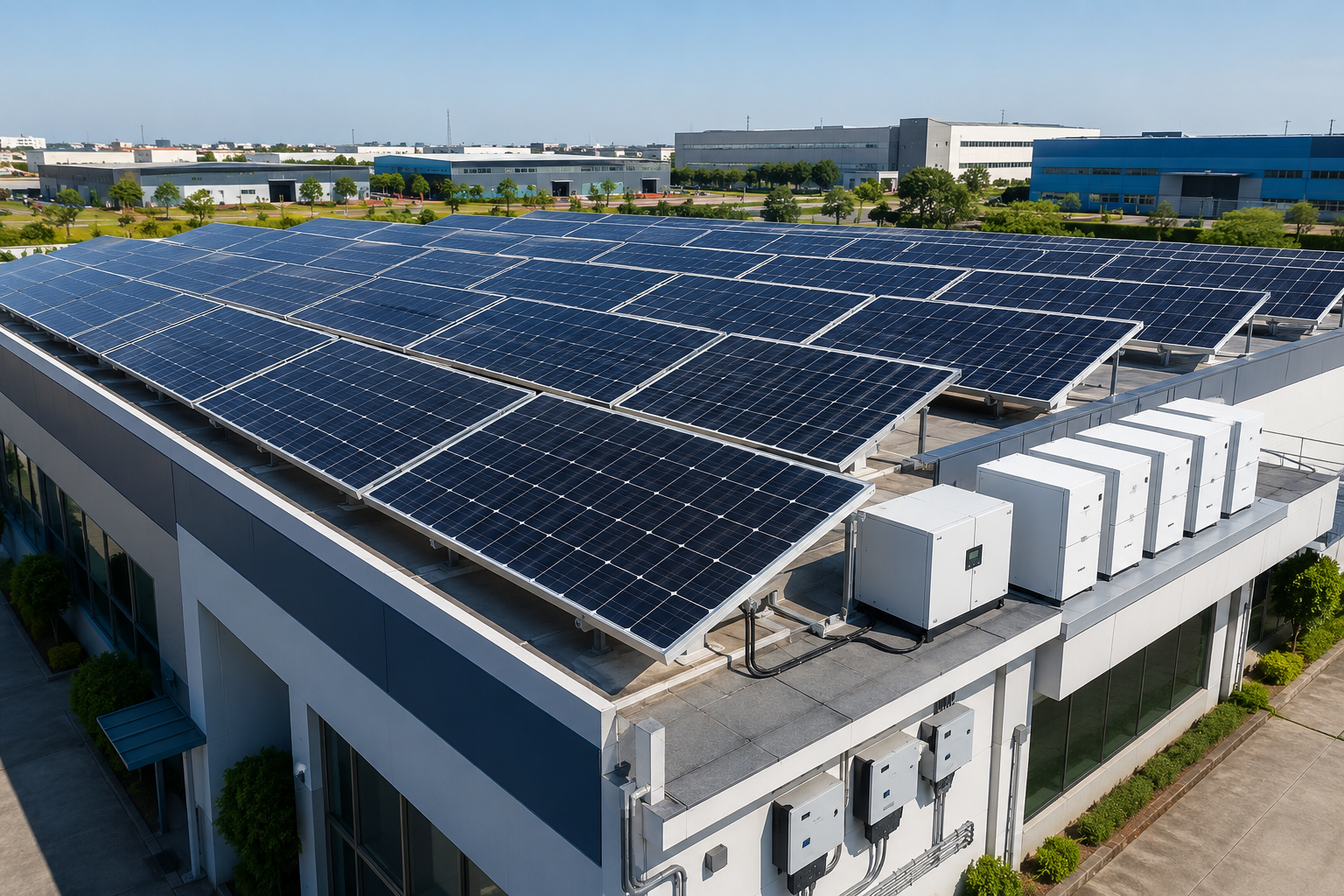 Commercial On-Grid Solar System
